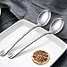Demitasse Spoons Set of 12, Tea Coffee Espresso Spoons, LIANYU Stainless Steel Small Spoons, Mini Dessert Appetizer Tasting Spoons, 4.5-Inches, Attached Carry Case