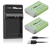 OAproda Fully Decoded NB-13L Battery (2 Pack) and USB Charger for Canon PowerShot SX730, SX740 HS, G7 X Mark II, SX620 HS, SX720 HS, G7 X, G9X Mark II, G1 X Mark III, G5 X, G9 X Digital Camera