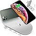 IBIS Wireless Dual Wireless Charger Pad Fast Charges 3 Devices At Once – Certified Qi Wireless Cell Phone Charger Pad - USB C, Lightning – Wireless Charging Station For iPhone X, 8, Galaxy S And More.