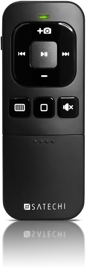 Satechi Bluetooth Multi-Media Remote Control - Does Not Support Presentations - Compatible with 2020 MacBook Pro, 2020/2018 MacBook Air, 2020/2018 iPad Pro, iPhone 11 Pro Max/11 Pro/11: Electronics