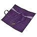 RETON Purple Vintage Style Rollup Pencil Case, Pencil Bag, Pen Pocket - PU Leather