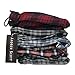 Andrew Scott Men's 3 Pack Cotton Flannel Fleece Brush Pajama Sleep & Lounge Pants (Large / 36-38, 3 Pack - Classic Flannel Assorted Plaids)
