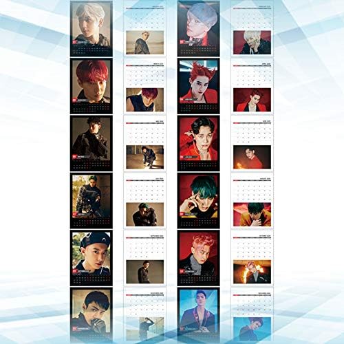 カレンダー B01fgpgw 高校生 正規品送料無料 楽器 音響機器 エクソ 年 多機能 コンサート 可愛い 携帯便利 Hd 写真 Obsession 雰囲気 Glorwefy B01fgpgw 中学生 アルバム グッズ オシャレ Exo ミニ 全員 メンバー 卓上カレンダー 携帯便利 新作製品 世界