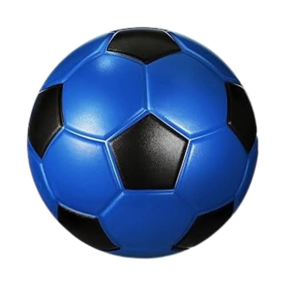 Mini Soccer Ball for Kids & Adults – Soft, Durable Football for Practice, Training & Play – Ideal for Indoor and Outdoor Fun – Multi-Colour Design 15cm (Blue) — image 1