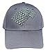 Game of Thrones Men's Stark Tonal Baseball Cap, Grey, One Size