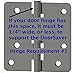 Door Saver III Residential Hinge Door Stop in Satin Nickel