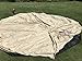 DANCHEL OUTDOOR Waterproof Bell Tent Footprint Round Tarp Camping Accessories, 3/4/5/6m Ground Sheet Black Tarp Canvas Yurt Tent Protector Floor