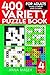 400 Variety Puzzle Books for Adults: Kakuro, Slitherlink, Akari, Fillomino (Volume 2) by Anna Magey