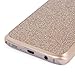 Galaxy S7 Case, Imikoko™ Rose Gold Luxury Hybrid Beauty Crystal Rhinestone with Gold Sparkle Glitter PC Hard Protective Diamond Case Cover for Samsung Galaxy S7 (Bling Gold)