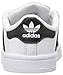 adidas Originals Infant Superstar Sneaker, White/Core Black/Core White, 9
