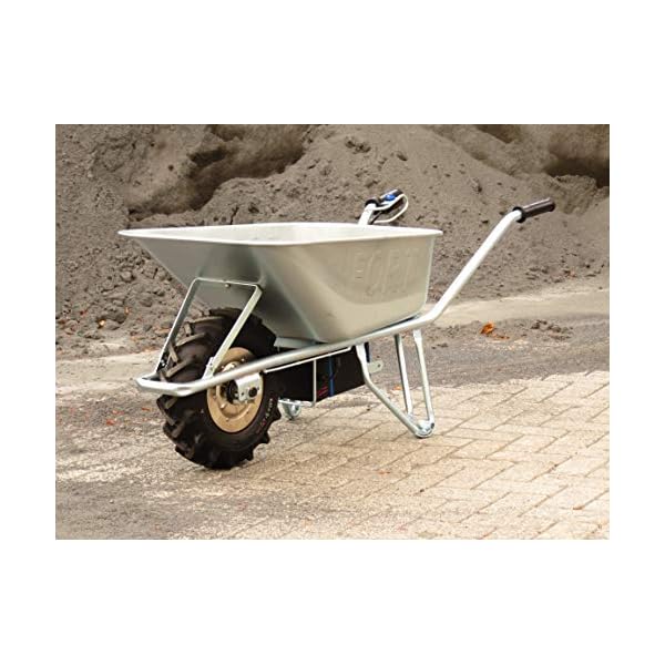 Motorschubkarre Elektroschubkarre E-PowerBarrow Heavy Duty 100l – Bild 7