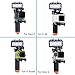 Suptig Trigger Waterproof Pistol Shutter Trigger Kit Floating Hand Grip for GoPro Hero 8 Hero 7 Hero 6 Black Gopro Hero 5 Hero 4 Hero 3+ Hero 3 Hero+LCD Yi Action Yi 4k Yi 4K+ Action SJCAM Cameras