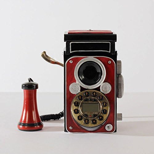 European retro phone Decoration retro landline Camera home fixed telephone Home decoration