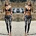 PHOTNO Fashion Womens Yoga Workout Gym Leggings Fitness Sports Trouser Athletic Pants (L, Camouflage)