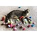 Cowfish Cat Toys Kitten Toys Assortments, 27PCS Variety Toy Set Including Cat Feather Teaser Wand, Feather Toys, Mice, Catnip Toys, Colorful Balls, Bells for Cat, Kitty, Kitten