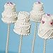 Outside the Box Papers Gold and Pink Stripe and Chevron Paper Straws 7.75 Inches 100 Pack Gold, Pink, White