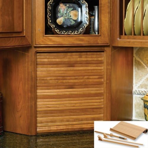 30" Wide Tambour Door Kit - Cherry