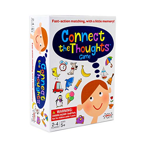 AMIGO Games Connect The Thoughts Kids Memory & Match Card Game (Best Games For Amiga)