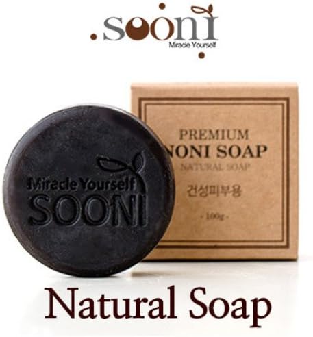 [Sooni]100% natural ingredients "Super food" Noni soap for Dry skin type