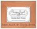 ThisWear Uncle Aunt Gift Best Ever Cute Keepsake Natural Wood Engraved 4x6 Landscape Picture Frame Wood