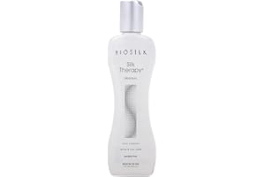 BioSilk Silk Therapy Original, Reconstructing Treatment For Adding Shine & Helping Prevent Split Ends, Sulfate, Paraben, & Cruelty-Free, 7 Oz