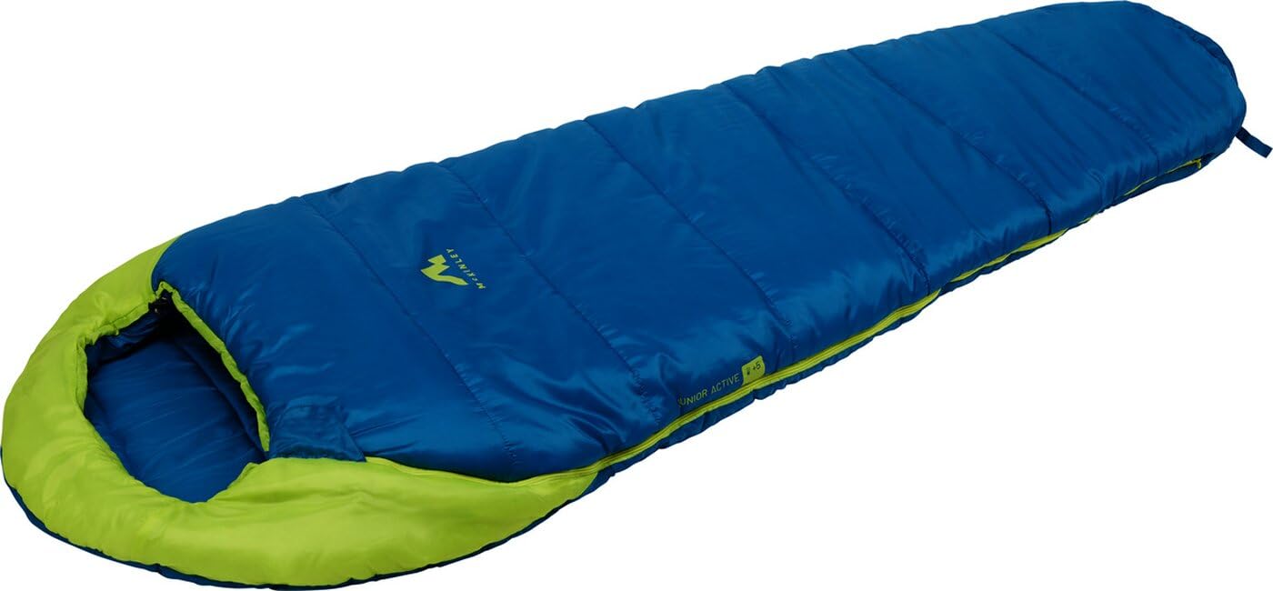 McKINLEY ACTIVE 5 IDE I Sleeping bag BLUEPETROL/GREENLIME 145L