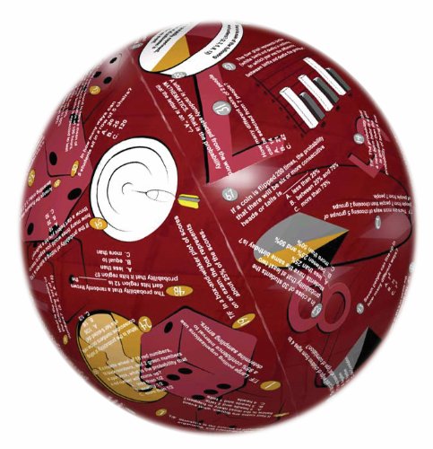 American Educational Vinyl Clever Catch Probability and Statistics Ball, 24" Diameter