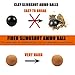 Slingshot Ammo About 1200 PCS, More Harder Professional Fired Slingshot Ammo Ball 7/20