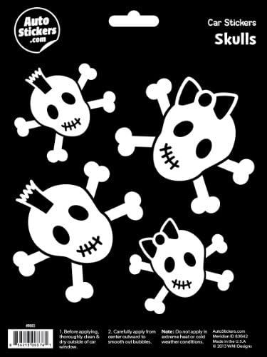 WMI Designs (9003) Skulls Stickers