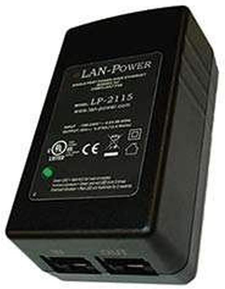 LAN POWER LP-2115 SINGLE PORT WALL PLUG MIDSPAN INJECTOR