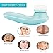 Facial Cleansing Brush - Face Brush(5 Adjustable Speeds) for Gentle Cleansing and Deep Exfoliating - USB Rechargeble Face Brush with 3 Brush Heads - IPX6 Waterproof