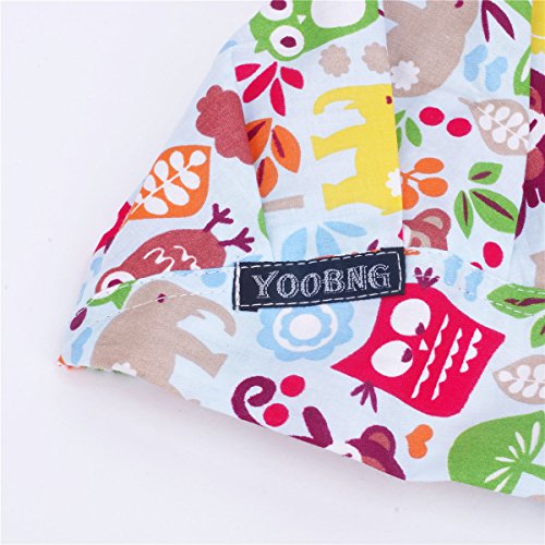 Women Scrub Bouffant Hat Cap Adjustable Classic Beauty Print Floral Cute One Set - Thumbnail 4