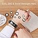 Lintelek Activity Tracker Slim Fitness Tracker Watch, Touch Screen Smart Bracelet with Anti-Lost Strap for Android Phone or iPhone