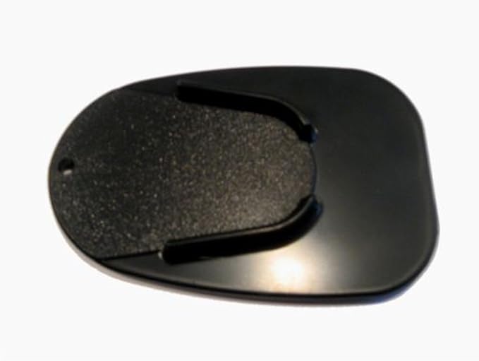 Kickstand Pad, Black Universal Motorcycle Kickstand Pad Side Stand Support Plate For Soft Ground Outdoor Parking