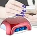 ETTG UV Light Lamp Electric Nail Dryer 36W Mini Heart Shape Gel Portable Manicure Tool for Fast Drying Nail Polish/SPA Equipment/Professional Beauty Salon and Home Use- Automatic Shutoff