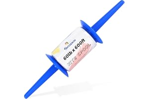 Simxkai Kite Spool, Reel Winder,Grip String Handle, 600 feet Twisted Line for Each String Handle (1&2&3&4pack)