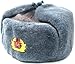 Authentic Russian Army Ushanka Winter Hat, with Soviet Red Star insignia
