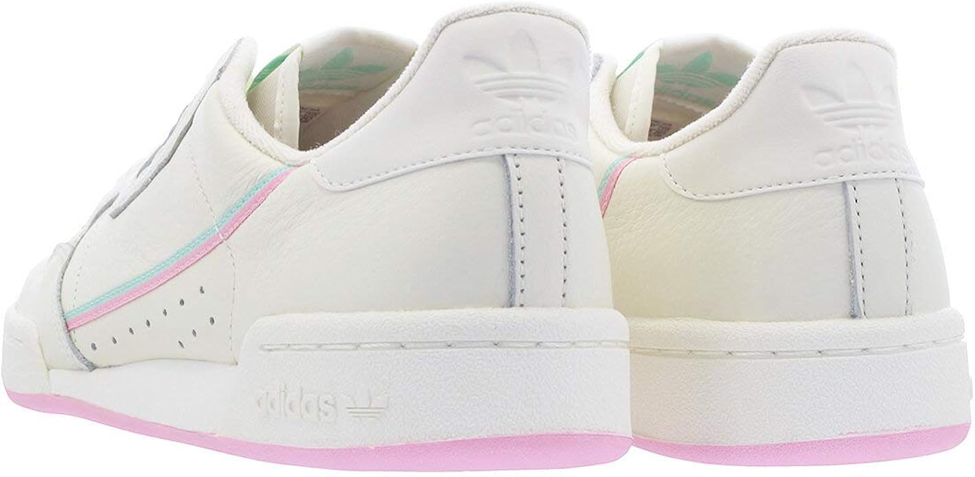 adidas continental 80 off white true pink