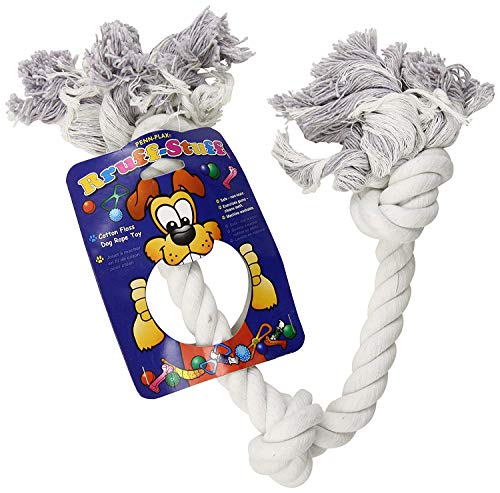 Penn-Plax 3-Knot Dog Rope Toy, Ruff, Large | Great Exercise for Teeth and Gums…