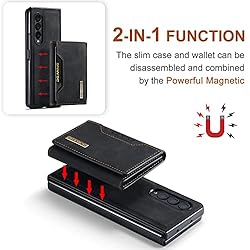 Wallet Case for Samsung Galaxy Z Fold3, DG.MING
