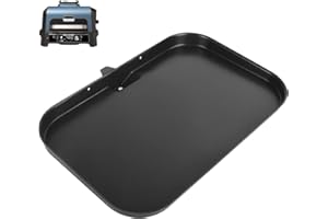 WEBROIL OG951 Griddle Pan for Ninja Woodfire Pro Connect XL Grill OG850 OG901 OG952​ Accessories, XSKGRIDLXL Non-Stick Flat Top Griddle Plate for Ninja OG800 OG900 Series Outdoor Grill and Smoker