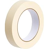 Amazon Basics Masking Tape - 0.94 Inch by 180 Feet - 6 Rolls