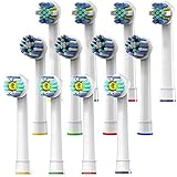 Pearl Enterprises Replacement Brush Heads Compatible With Oral B- Pack Of 12 Electric Toothbrush Assorted Heads Fits Oralb Bases - Try Them All, You'll Find Your Favorite!