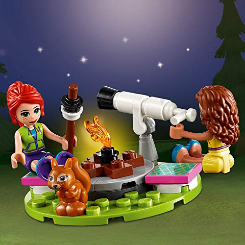 LEGO 41392 Friends Camping in Heartlake City Set mit Mini Puppen Olivia & Mia und Zelt, Spielzeug ab 6 Jahren für Mädchen und Jungen – Bild 6