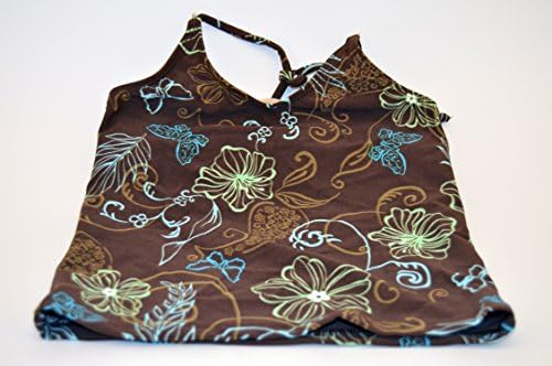 Katrina Ktrna Kids Girls size 6X Brown Tropical Tie Cami Activewear Dancewear, Made in the USA