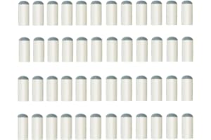 48pcs Slip On Pool Cue Tips, 4 Sizes Pool Stick Repair Kit Tips