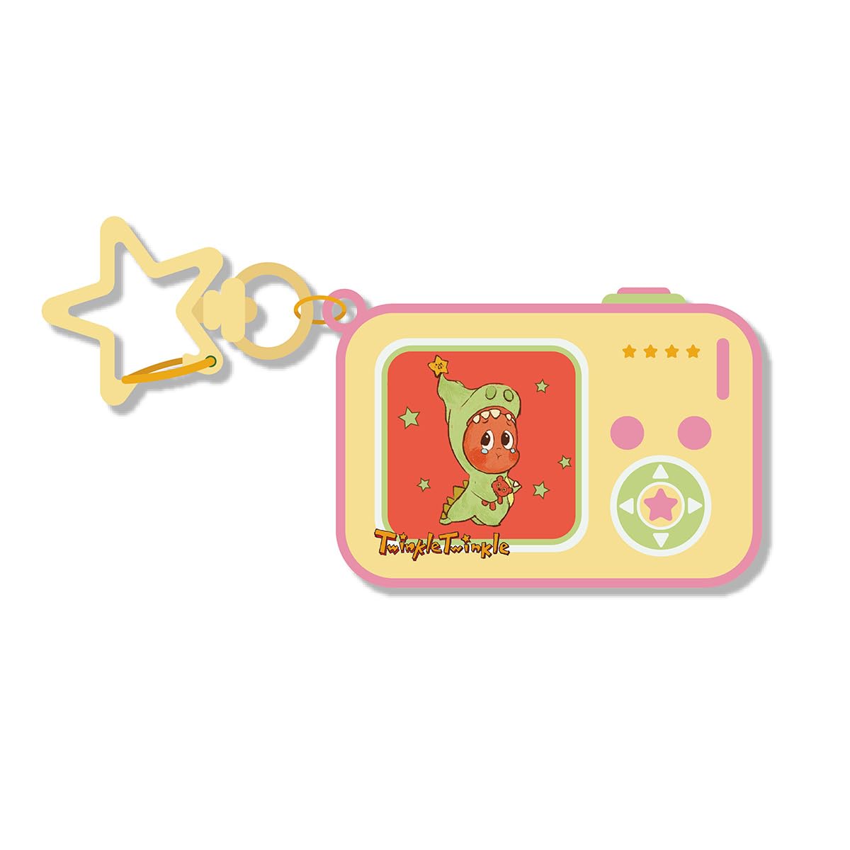 POP MART Twinkle Twinkle Be a Little Star Series Figures - Grating Keychain B,Decorative Accessories, Gift — image 1