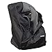Jeep Car Seat Travel Bag, Universal Size Car Seat Cover, Fits All Car Seats, Shoulder Strap Included, For Airport Gate Check-In, Infant and Baby Carrier Travel Bag, Black, Nylon