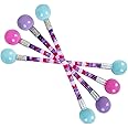 ArtCreativity Plastic 16” Inch Twirl Batons Set of 4 in Assorted Color Blue, Pink & Purple for Kids Age 3+, Great Gift for Birthday & Holiday, Party Favor, Marching Bands Sport Games and Parades