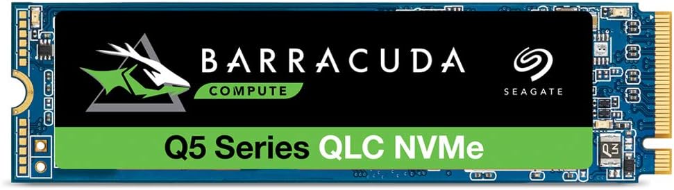 Seagate BarraCuda Q5 1TB NVMe SSD M.2 PCIe Gen3 x4 Internal ZP1000CV3A001